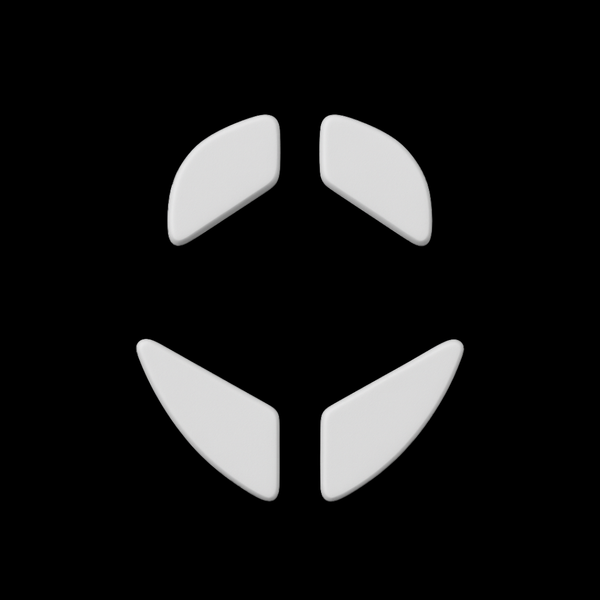 Rounded Virgin PTFE Skates